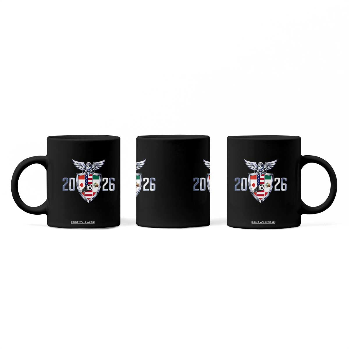 Canada Mexico USA Coffee Mug International Soccer Lover Gift TS12 Print Your Wear