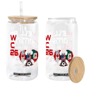 Glitched North America Eagle Soccer Glass Can We Will Be Coming 26 TS12 Print Your Wear
