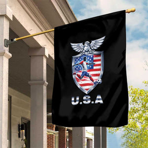 USA 2026 Soccer Player Garden Flag United States Team Pride TS12 Print Your Wear
