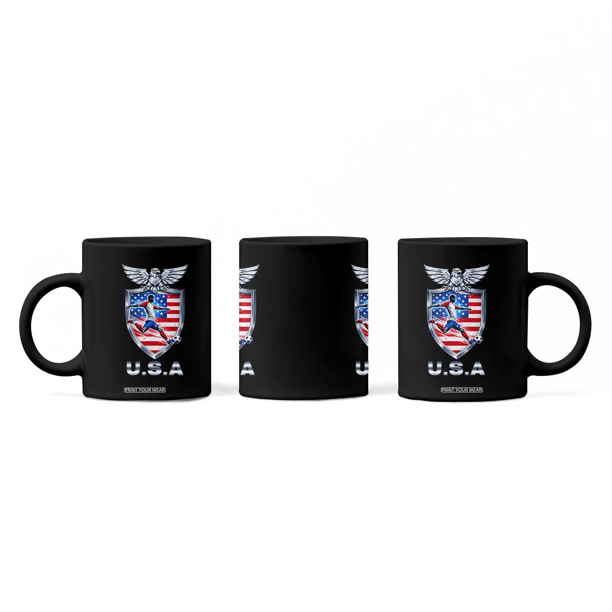 USA 2026 Soccer Player Coffee Mug United States Team Pride TS12 Print Your Wear
