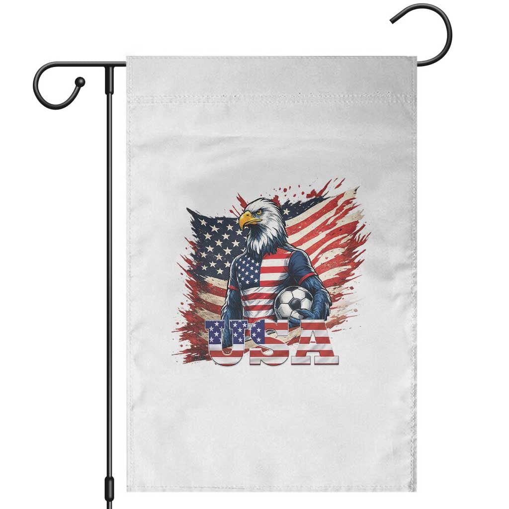 American Eagle And Soccer USA 2026 Supporter Garden Flag TS12 Black Print Your Wear