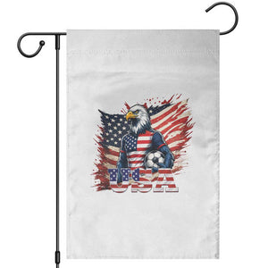 American Eagle And Soccer USA 2026 Supporter Garden Flag TS12 Black Print Your Wear