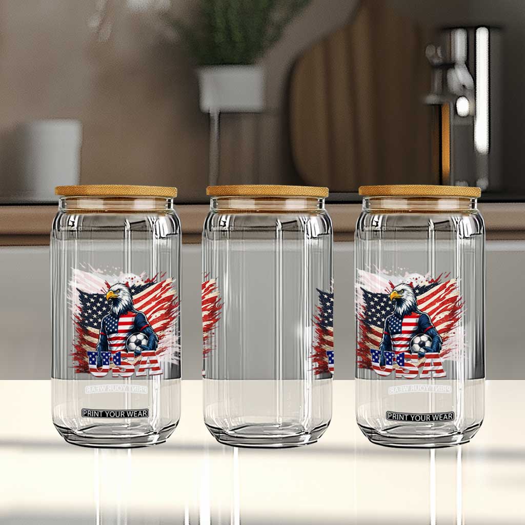American Eagle And Soccer USA 2026 Supporter Glass Can TS12 Print Your Wear