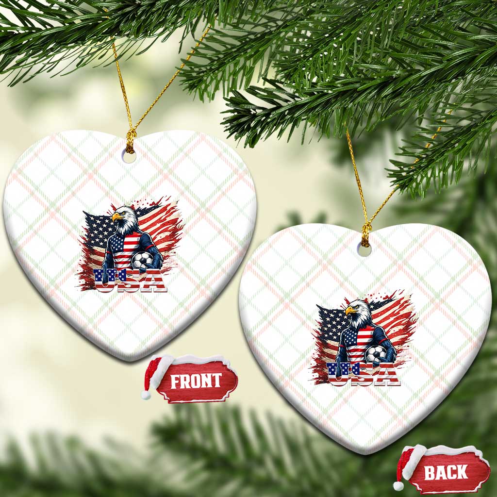 American Eagle And Soccer USA 2026 Supporter Ceramic Ornament TS12 Print Your Wear