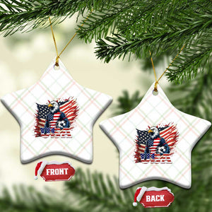 American Eagle And Soccer USA 2026 Supporter Ceramic Ornament TS12 Print Your Wear