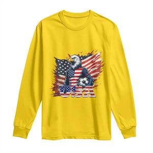 American Eagle And Soccer USA 2026 Supporter Long Sleeve Shirt TS12 Daisy Print Your Wear