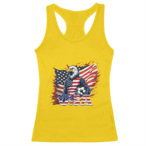 American Eagle And Soccer USA 2026 Supporter Racerback Tank Top TS12 Daisy Print Your Wear