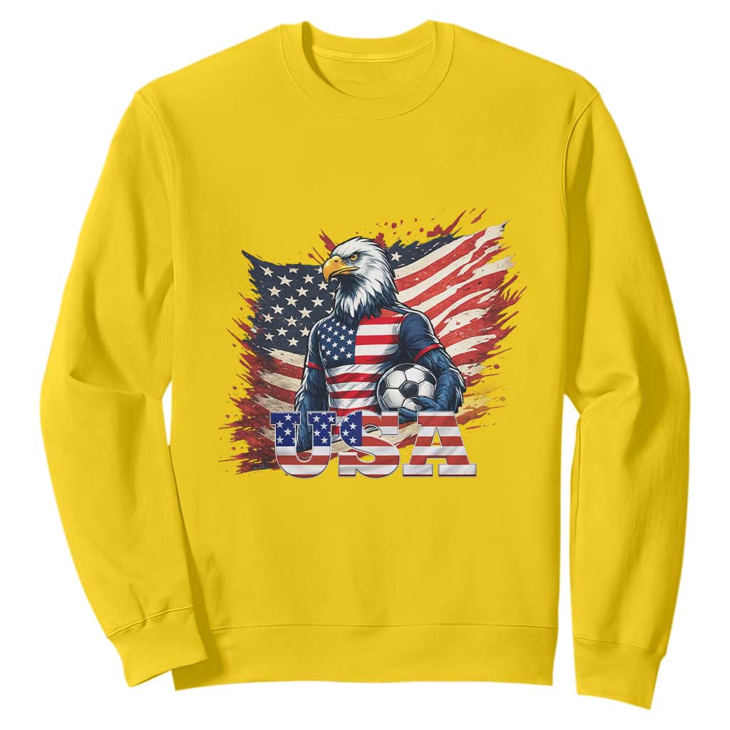American Eagle And Soccer USA 2026 Supporter Sweatshirt TS12 Daisy Print Your Wear