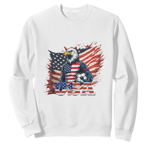 American Eagle And Soccer USA 2026 Supporter Sweatshirt TS12 White Print Your Wear