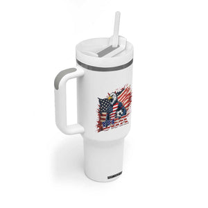 American Eagle And Soccer USA 2026 Supporter Tumbler With Handle TS12 Print Your Wear