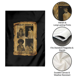 Shirley Chisholm Catalyst For Change Quote Garden Flag Womens History Month TS12 Print Your Wear