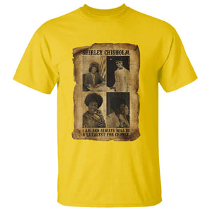 Shirley Chisholm Catalyst For Change Quote T Shirt Womens History Month TS12 Daisy Print Your Wear