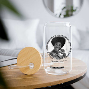 Shirley Chisholm Quote Glass Can Service Is The Rent You Pay TS12 Print Your Wear