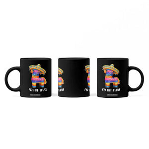 Funny Rainbow Pinata Sombrero Coffee Mug Id Hit That TS12 Print Your Wear