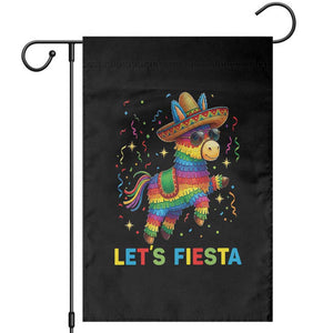 Mexican Fiesta Pinata Garden Flag Funny Cinco De Mayo TS12 Black Print Your Wear