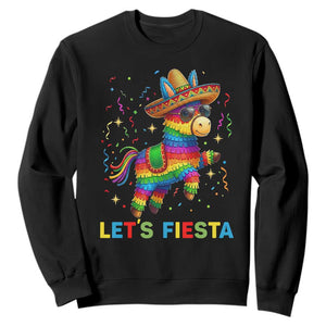 Mexican Fiesta Pinata Sweatshirt Funny Cinco De Mayo TS12 Black Print Your Wear
