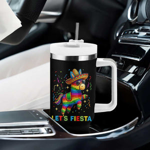 Mexican Fiesta Pinata Tumbler With Handle Funny Cinco De Mayo TS12 Print Your Wear