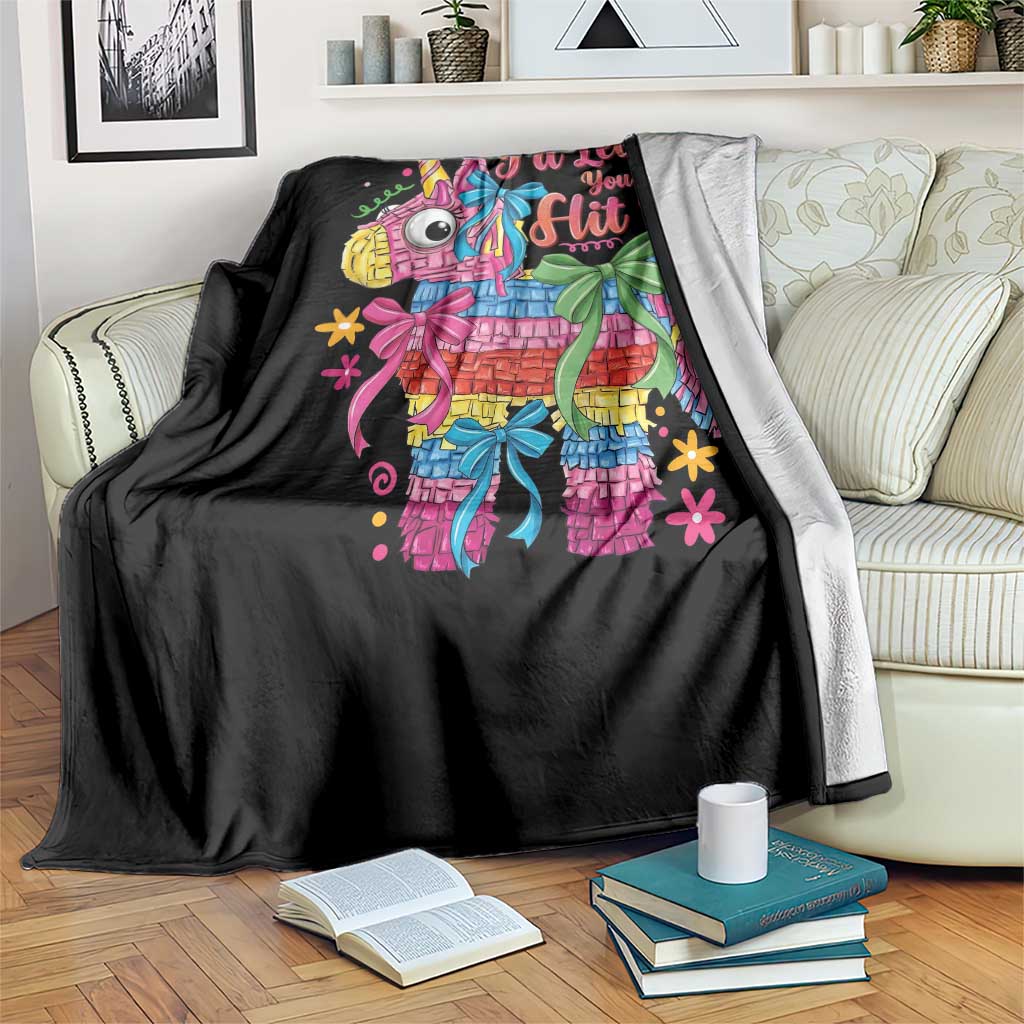 Funny Cinco De Mayo Pinata Throw Blanket Id Let You Hit It TS12 Print Your Wear