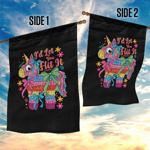 Funny Cinco De Mayo Pinata Garden Flag Id Let You Hit It TS12 Print Your Wear