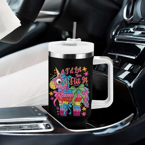 Funny Cinco De Mayo Pinata Tumbler With Handle Id Let You Hit It TS12 Print Your Wear