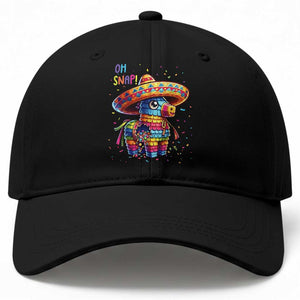 Hilarious Pinata Candy Rainbow Fiesta Party Baseball Cap Oh Snap TS12 Print Your Wear