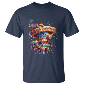 Hilarious Pinata Candy Rainbow Fiesta Party T Shirt Oh Snap TS12 Navy Print Your Wear