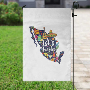 Cinco De Mayo Party Mexican Map Garden Flag Lets Fiesta TS12 Print Your Wear