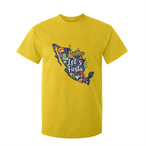 Cinco De Mayo Party Mexican Map T Shirt For Kid Lets Fiesta TS12 Daisy Print Your Wear