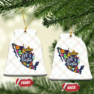Cinco De Mayo Party Mexican Map Ceramic Ornament Lets Fiesta TS12 Print Your Wear
