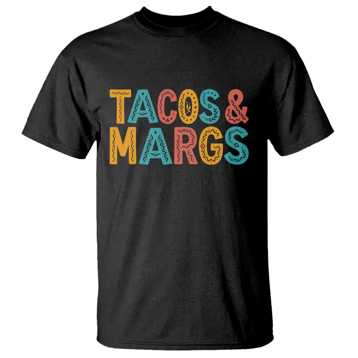 Tacos And Margaritas Lover T Shirt Cinco De Mayo Fiesta TS12 Black Print Your Wear
