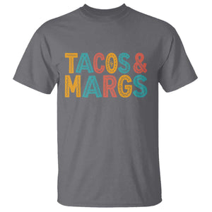 Tacos And Margaritas Lover T Shirt Cinco De Mayo Fiesta TS12 Charcoal Print Your Wear