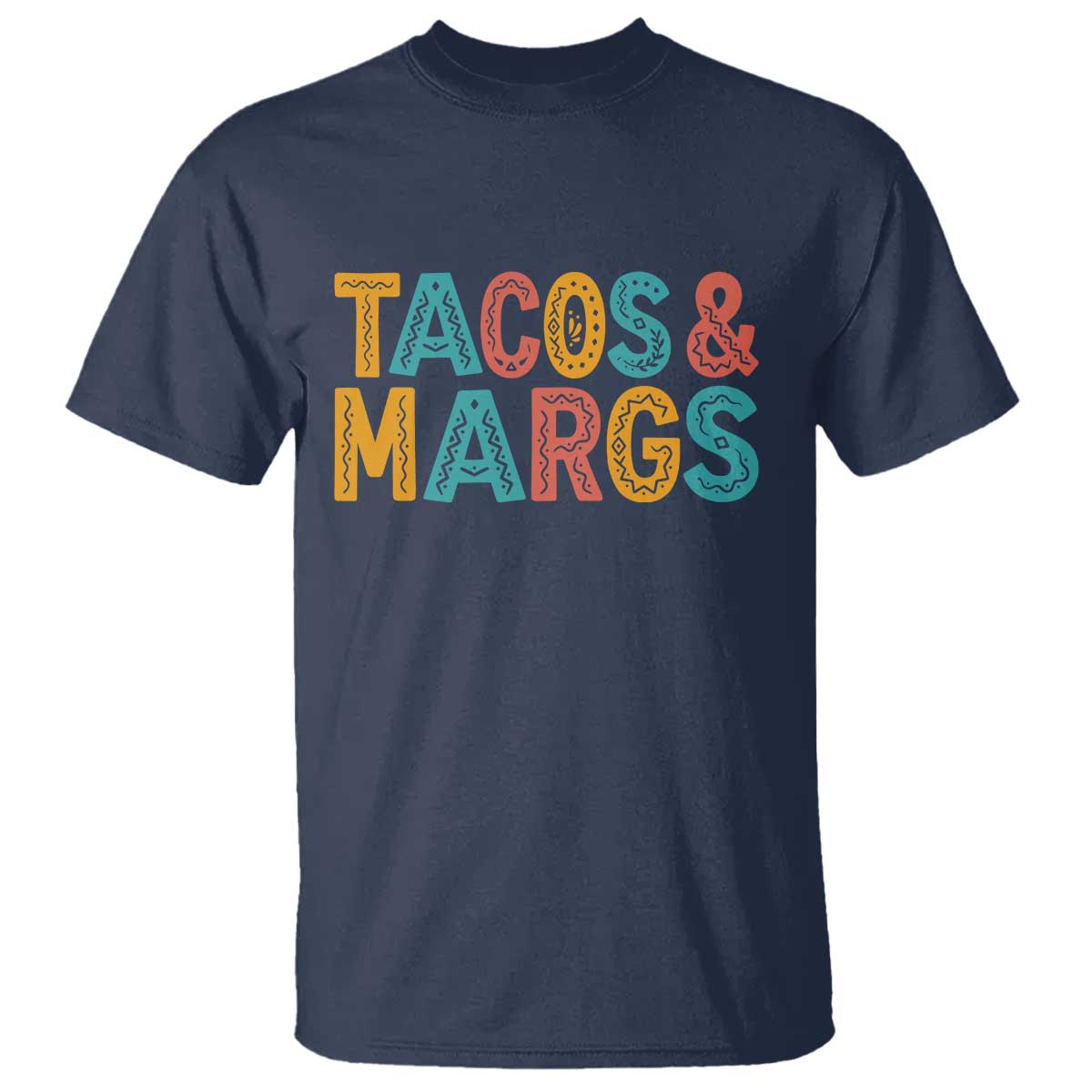 Tacos And Margaritas Lover T Shirt Cinco De Mayo Fiesta TS12 Navy Print Your Wear