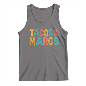 Tacos And Margaritas Lover Tank Top Cinco De Mayo Fiesta TS12 Deep Heather Print Your Wear