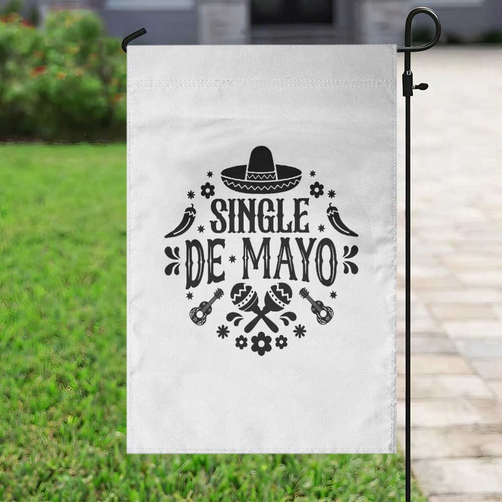 Single De Mayo Mode On Garden Flag Funny Fiesta Party Quote TS12 Print Your Wear