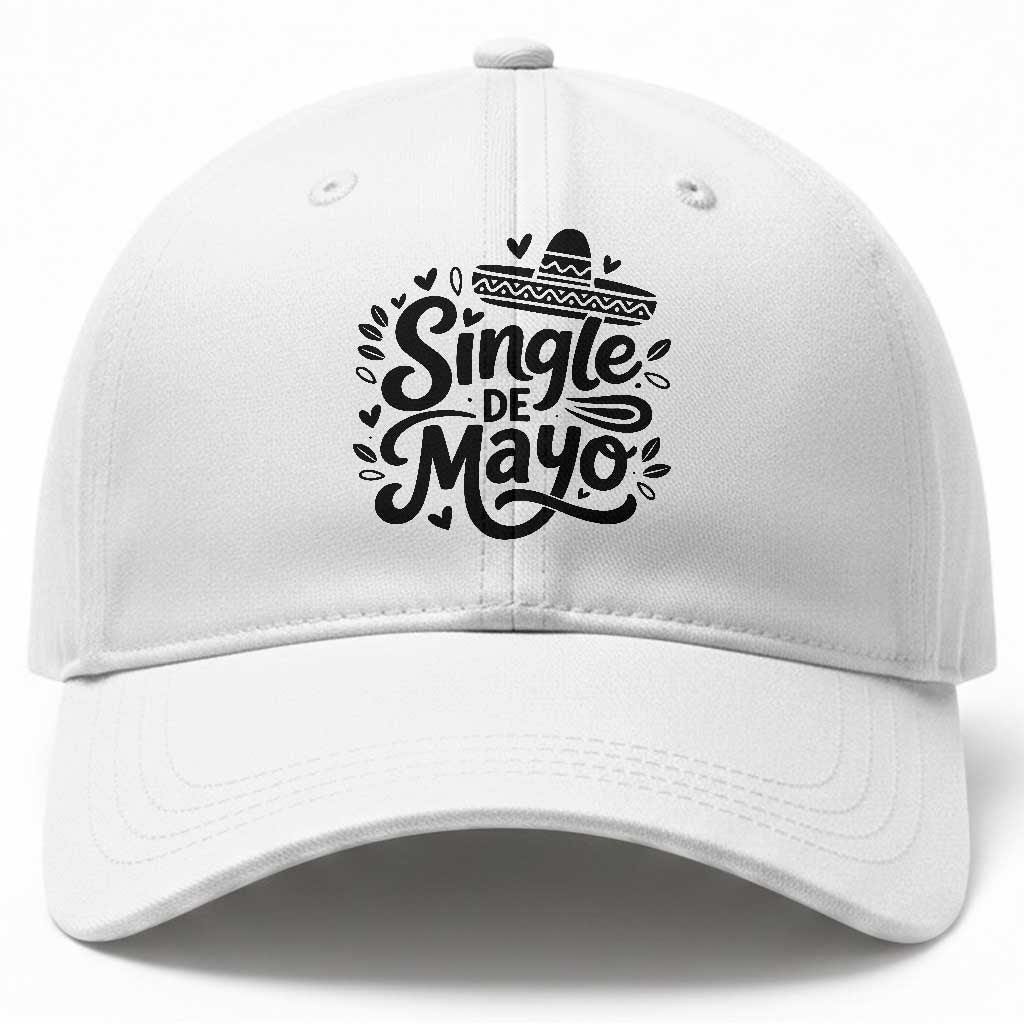 Funny Mexican Party Gift Baseball Cap Single De Mayo Squad TS12 Print Your Wear