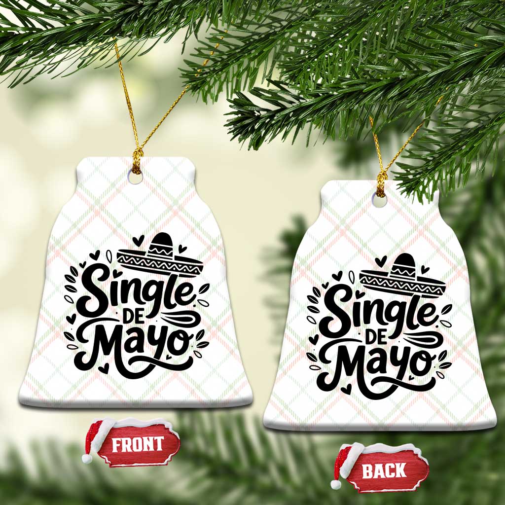 Funny Mexican Party Gift Ceramic Ornament Single De Mayo Squad TS12 Print Your Wear