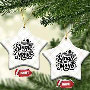 Funny Mexican Party Gift Ceramic Ornament Single De Mayo Squad TS12 Print Your Wear
