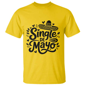 Funny Mexican Party Gift T Shirt Single De Mayo Squad TS12 Daisy Print Your Wear