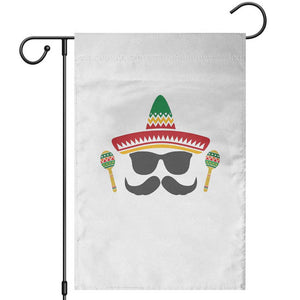Funny Cinco De Mayo Maracas Characte Garden Flag Fiesta Party Gift TS12 White Print Your Wear