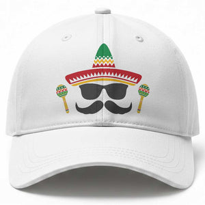 Funny Cinco De Mayo Maracas Characte Baseball Cap Fiesta Party Gift TS12 Print Your Wear