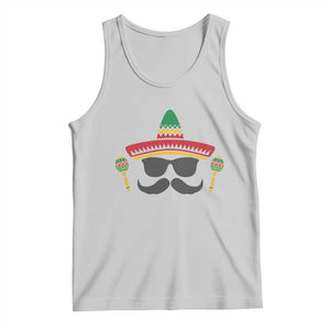 Funny Cinco De Mayo Maracas Characte Tank Top Fiesta Party Gift TS12 Ash Print Your Wear