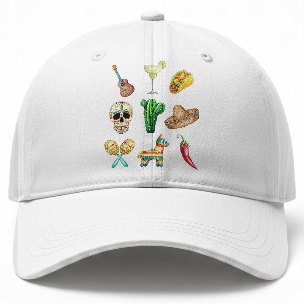 Cinco De Mayo Baseball Cap Mexican Fiesta Party Celebration TS12 Print Your Wear