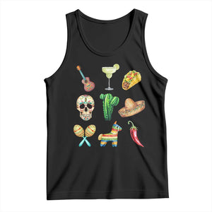 Cinco De Mayo Tank Top Mexican Fiesta Party Celebration TS12 Black Print Your Wear