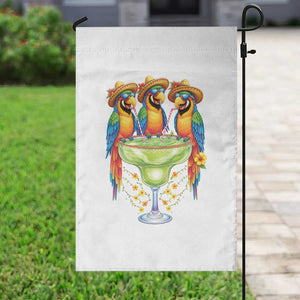 Cinco De Mayo Summer Party Garden Flag Funny Parrots Drinking Margaritas TS12 Print Your Wear