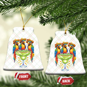 Cinco De Mayo Summer Party Ceramic Ornament Funny Parrots Drinking Margaritas TS12 Print Your Wear