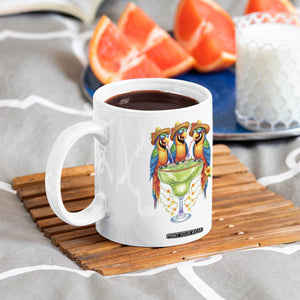 Cinco De Mayo Summer Party Coffee Mug Funny Parrots Drinking Margaritas TS12 Print Your Wear