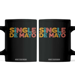 Mexican Fiesta Party Gift Coffee Mug Single De Mayo TS12 Black Print Your Wear