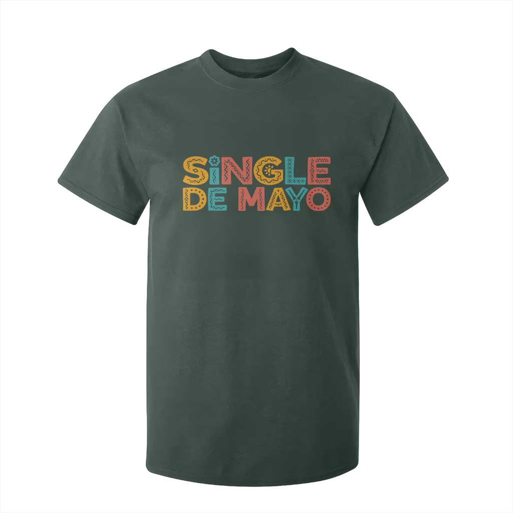 Mexican Fiesta Party Gift T Shirt For Kid Single De Mayo TS12 Dark Forest Green Print Your Wear
