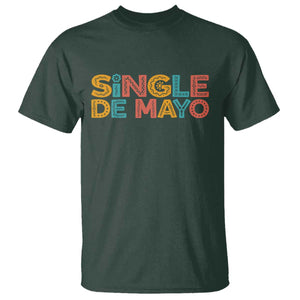 Mexican Fiesta Party Gift T Shirt Single De Mayo TS12 Dark Forest Green Print Your Wear