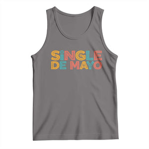 Mexican Fiesta Party Gift Tank Top Single De Mayo TS12 Deep Heather Print Your Wear